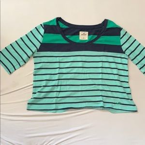 Three quarter sleeved shirt